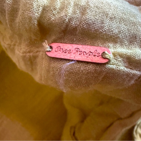 Free People C'est Bon Midi Dress - Size M, Color ''Fennel Seed'' - Picture 7 of 8